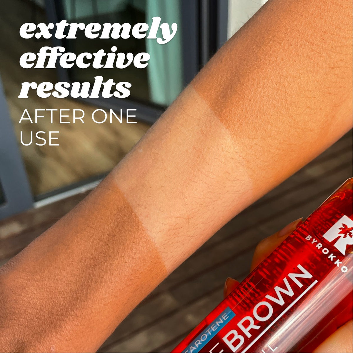 Beta Carotene Tanning Oil