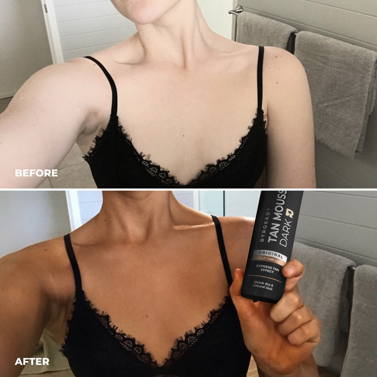 Tan Mousse