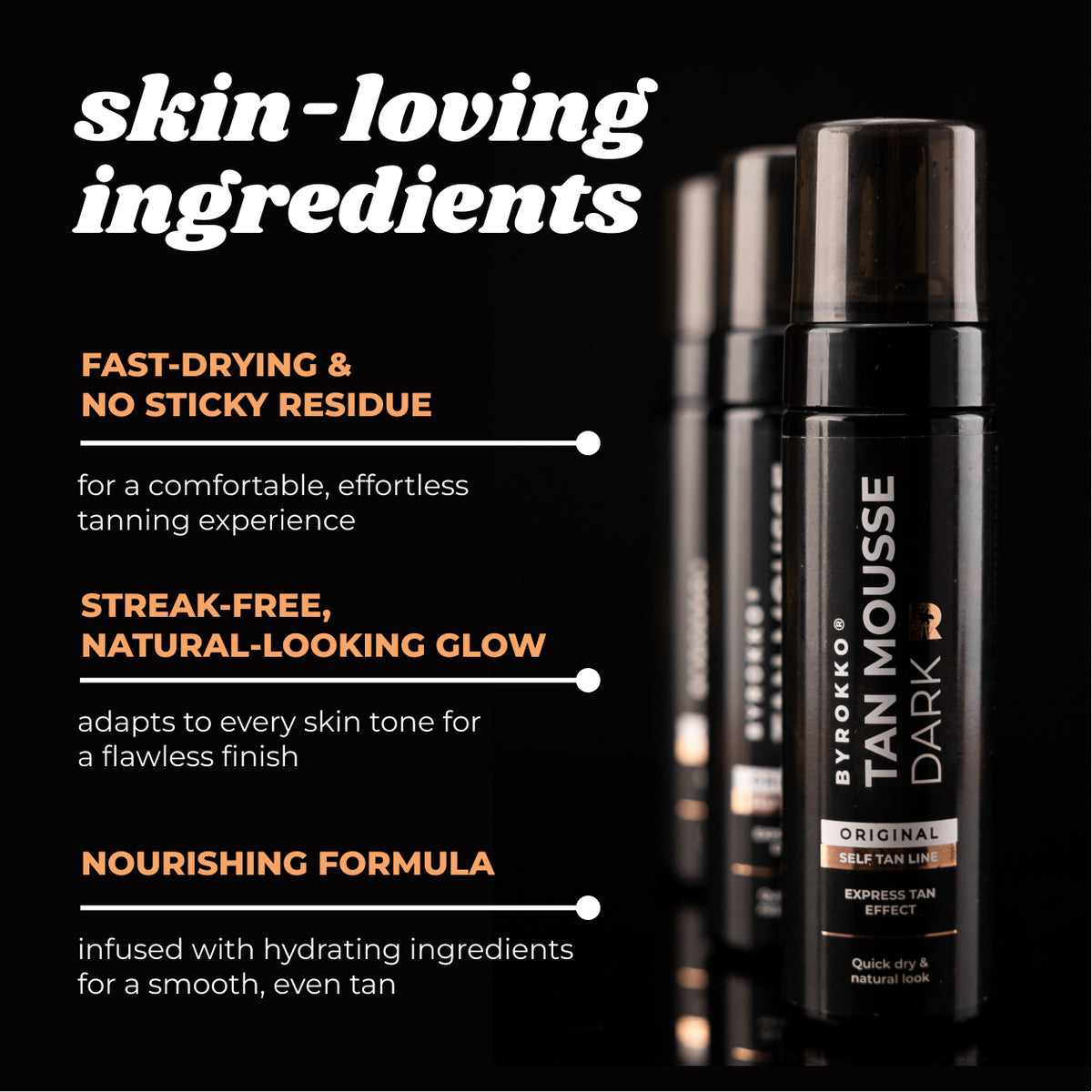 Tan Mousse