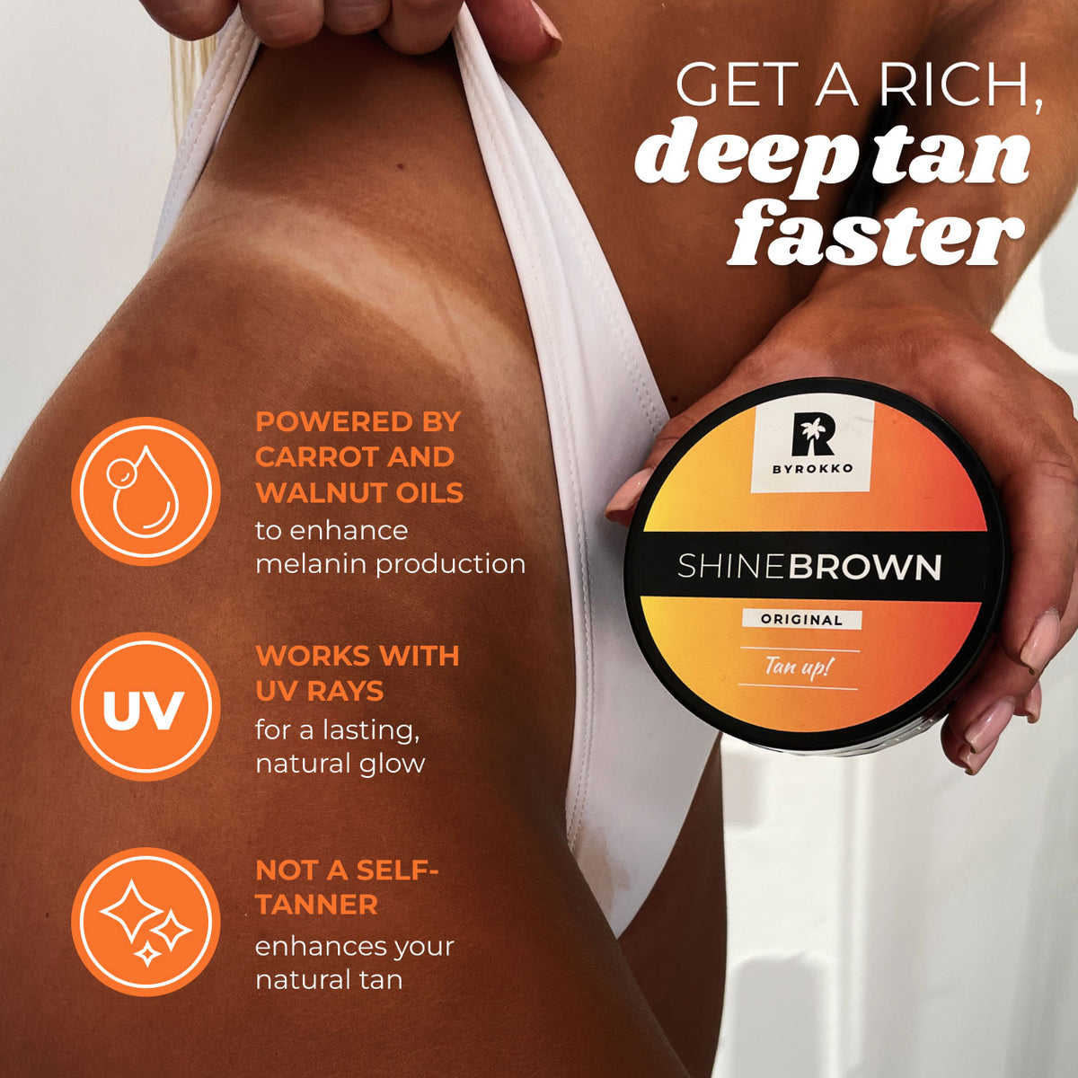 Shine Brown Tanning Cream