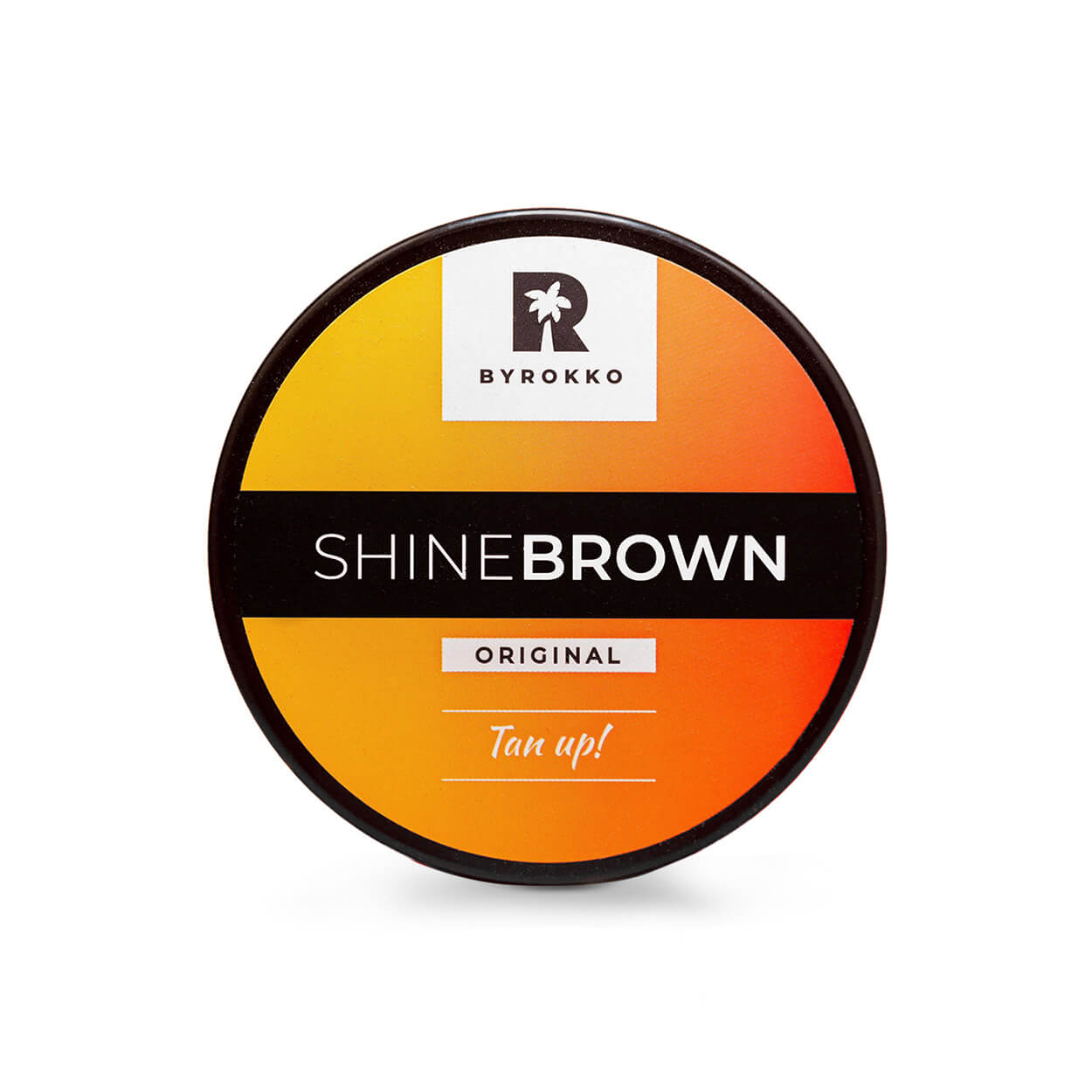 Shine Brown Tan up! Premium cream for natural, faster, and darker tanning.
